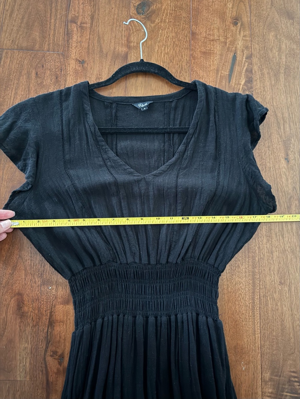 Rails Tara V neck Smocked Waist Dress - Picture 11 of 13